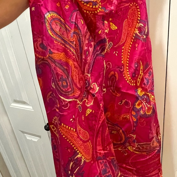 Ralph Lauren strapless silk top Sz S - Picture 3 of 4